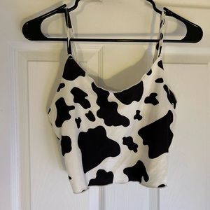 Cow Print Tank